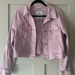 Hollister Spring stretch denim jean jacket